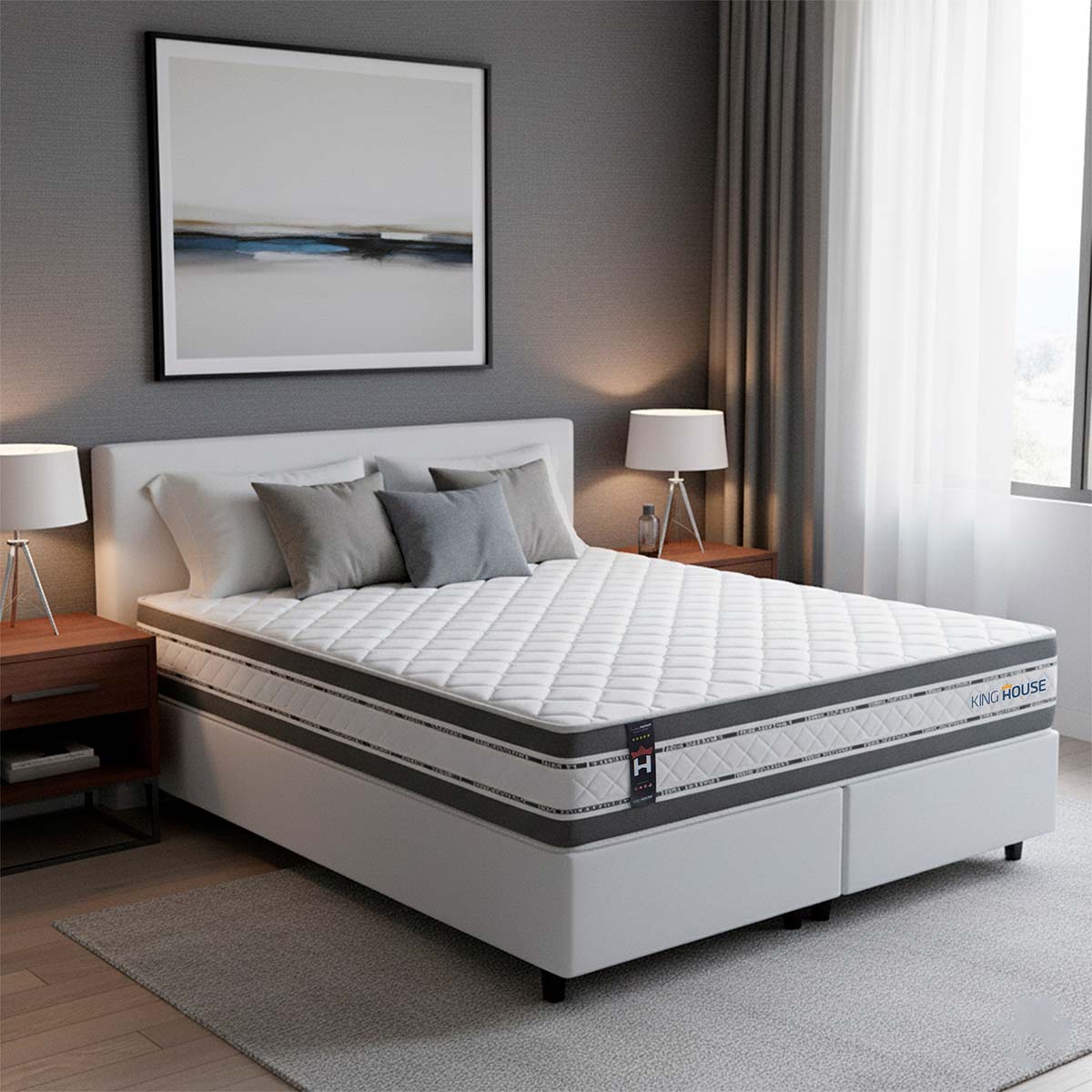Molas Ensacadas Que Isolam Cada Movimento.