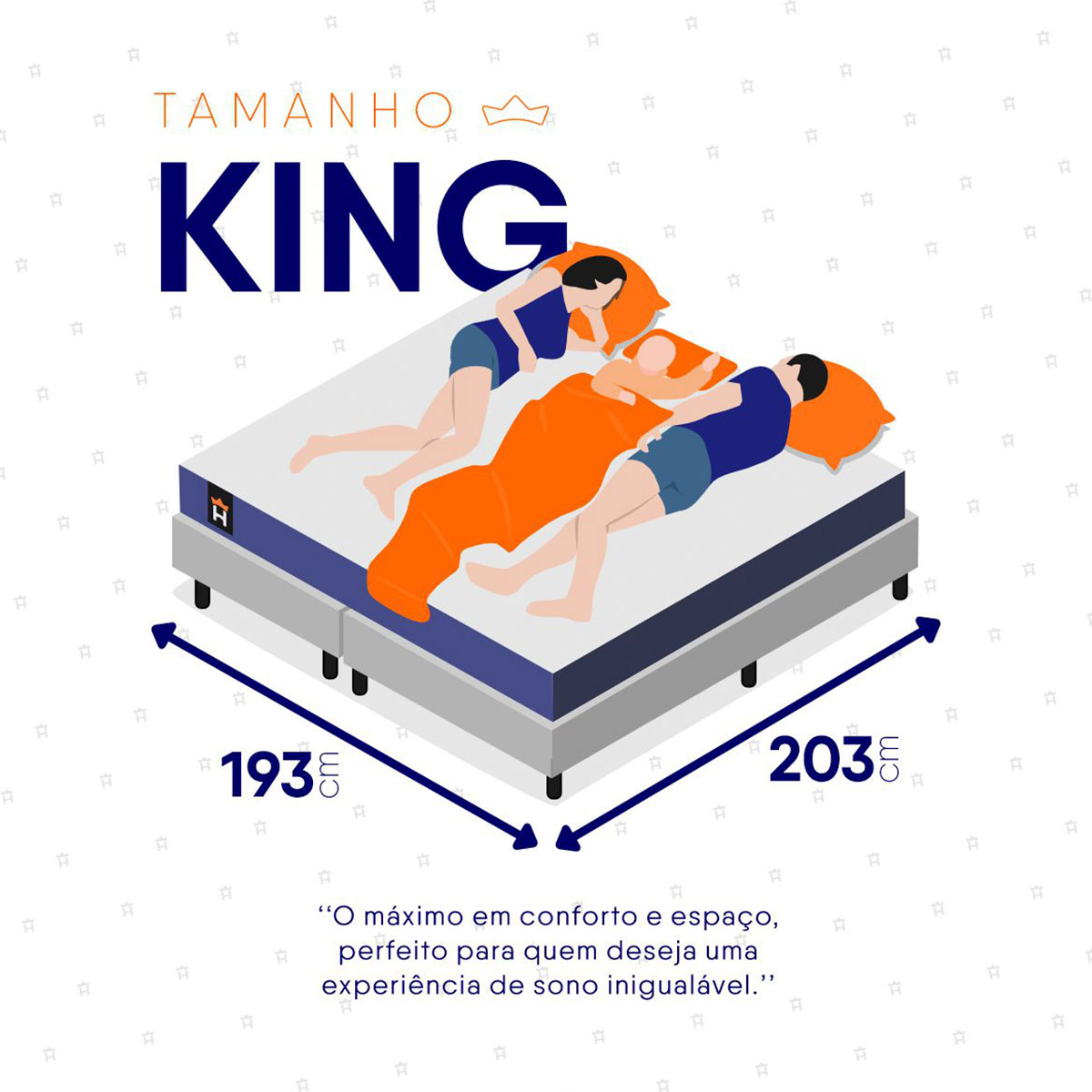 Firmeza Médio que Equilibra Conforto.