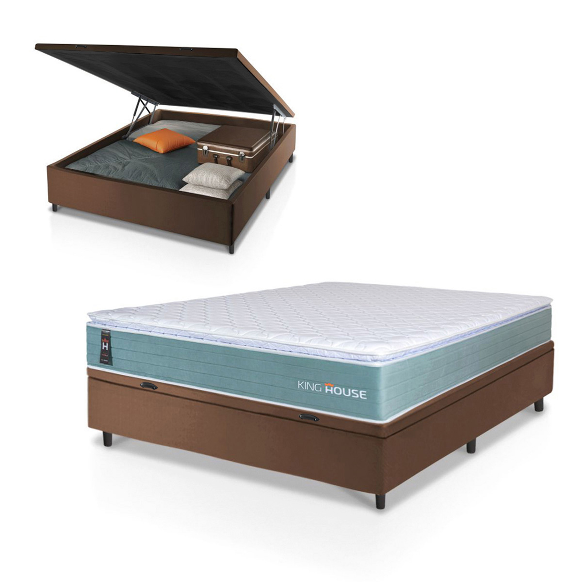 Estrutura Robusta em Eucalipto com Design Elegante.
