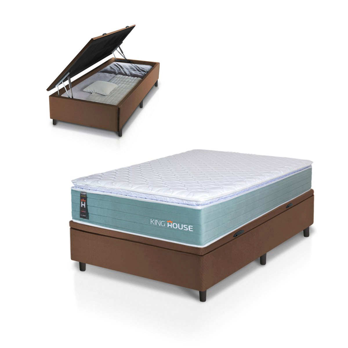 Estrutura Robusta em Eucalipto com Design Elegante.