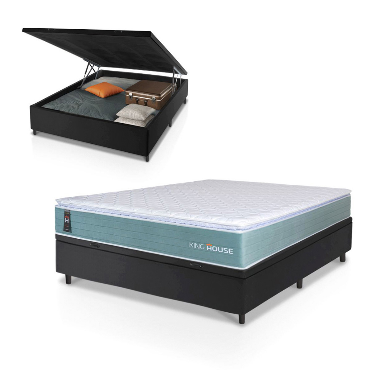 Estrutura Robusta em Eucalipto com Design Elegante.