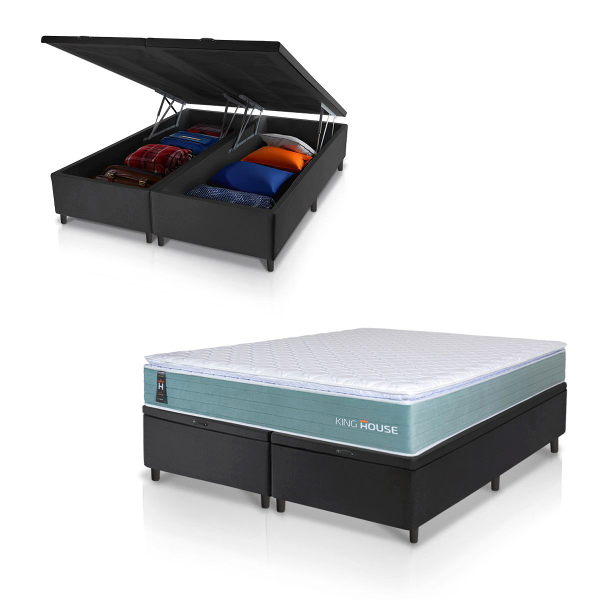 Estrutura Robusta em Eucalipto com Design Elegante.