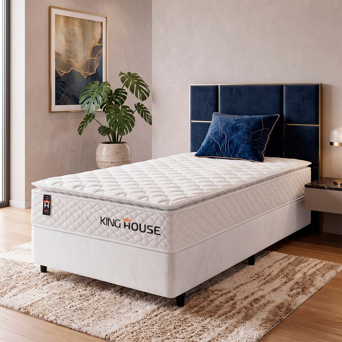 Estrutura em Eucalipto Para Noites Duradouras.