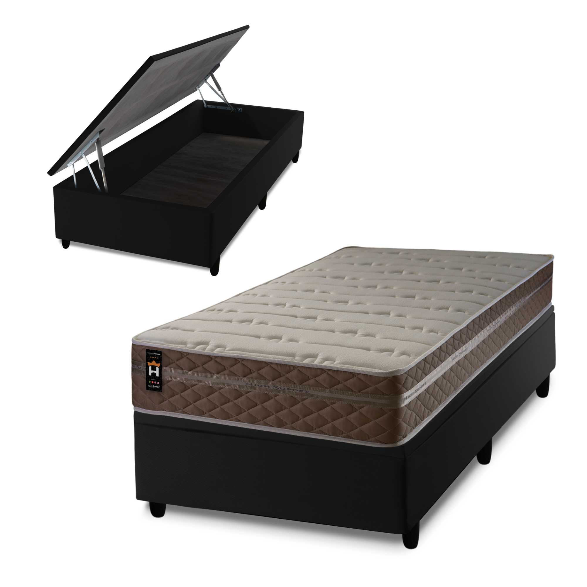 Sinta o Suporte das Molas Ensacadas.