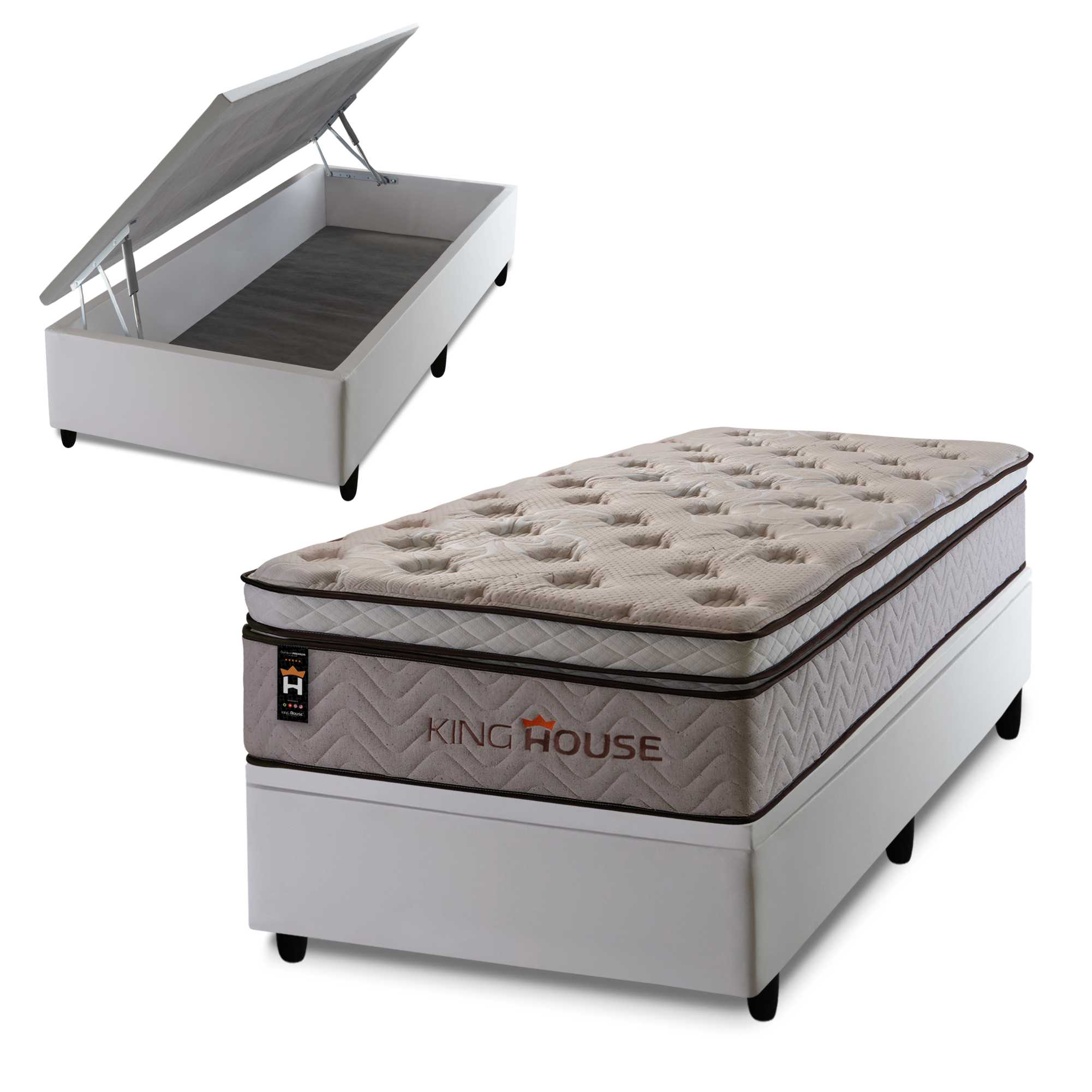 Molas Ensacadas Para Conforto Sincronizado.