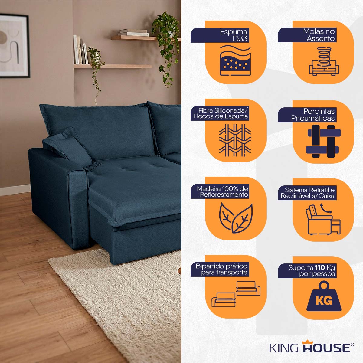Recline e Viva o Conforto Absoluto