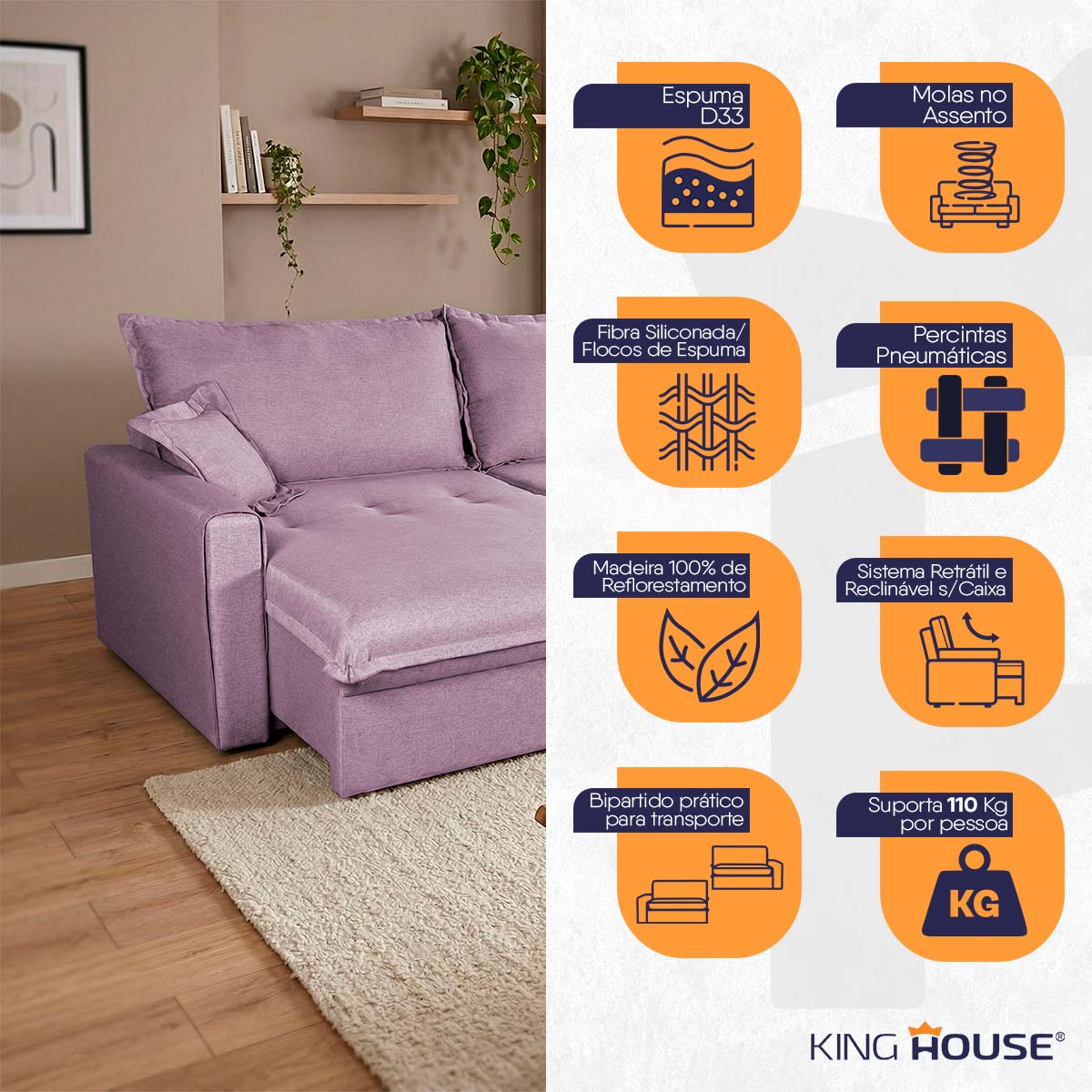 Recline e Viva o Conforto Absoluto