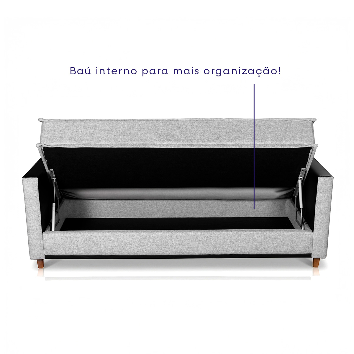 Guarde Tudo Sem Ocupar Espaço.
