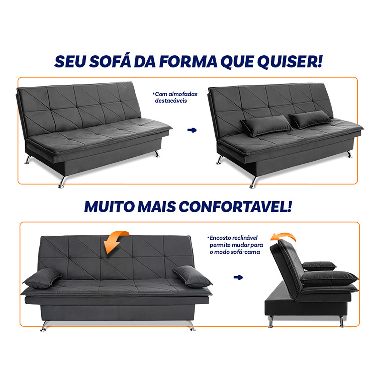 Descubra o Conforto de Duas Funções