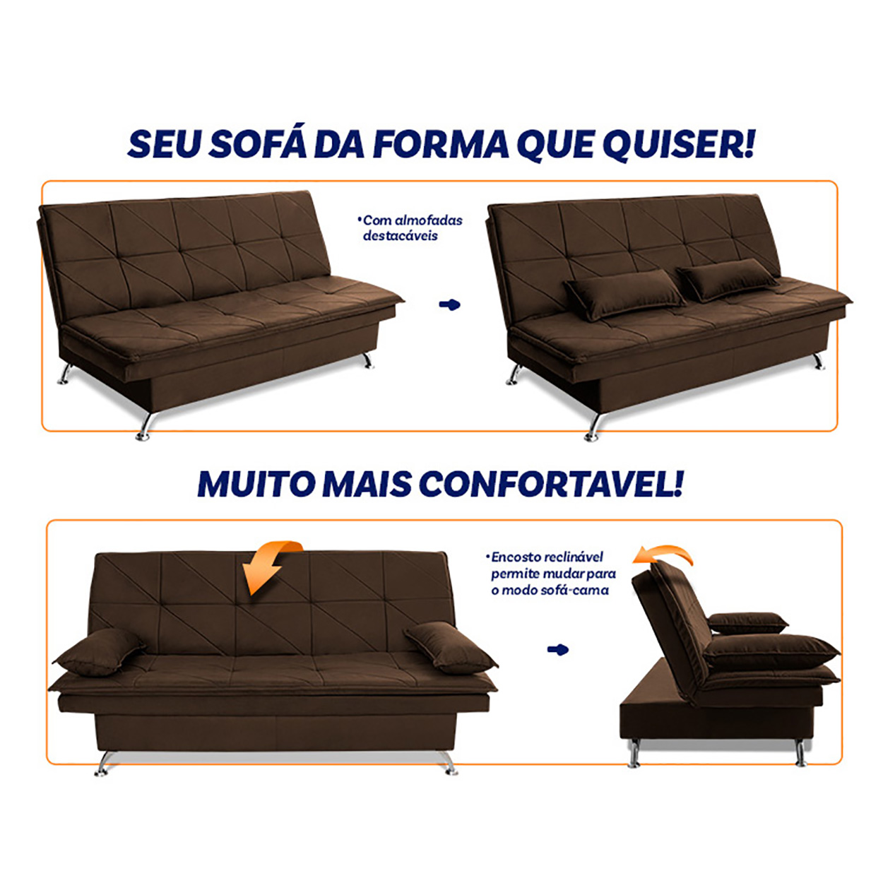 Descubra o Conforto de Duas Funções
