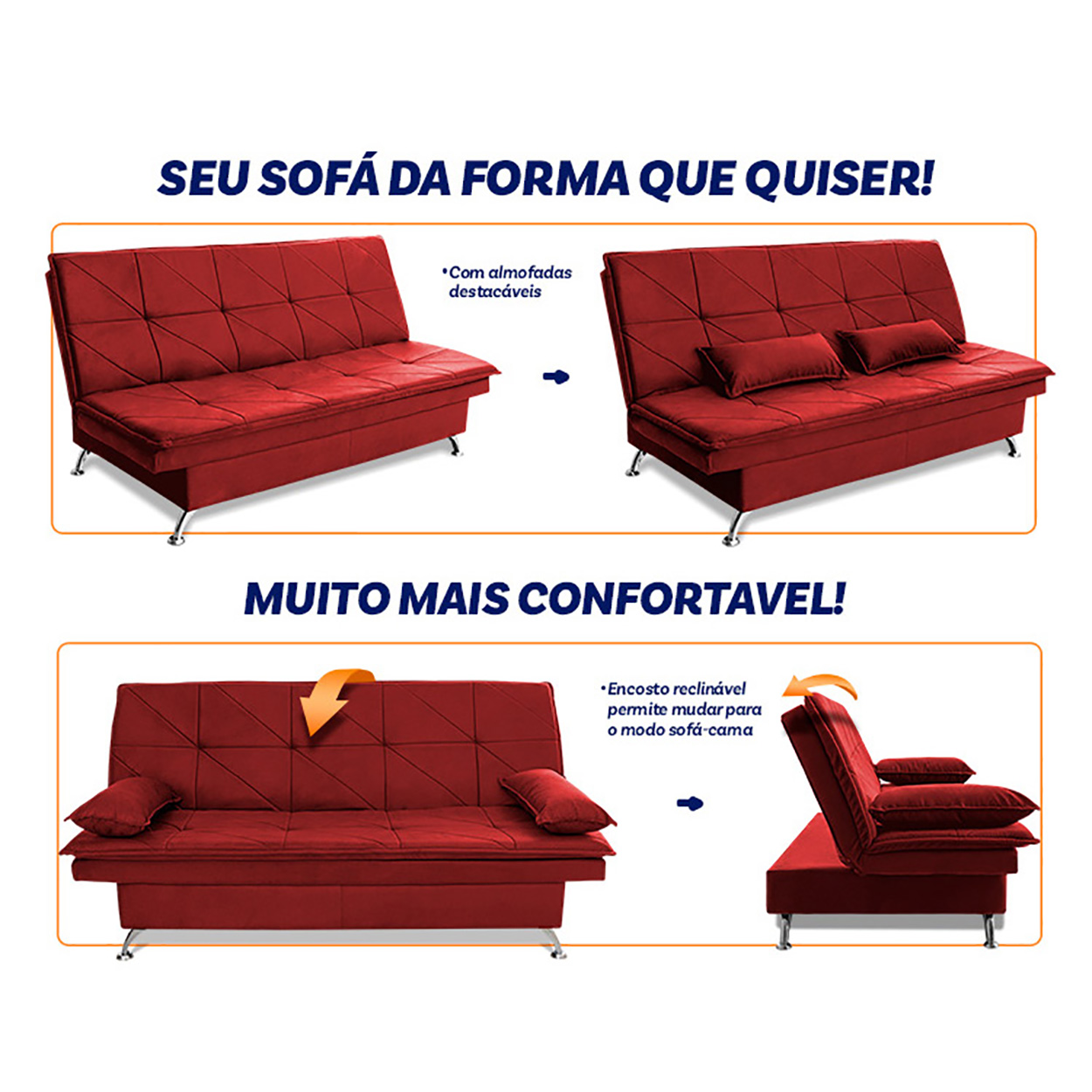 Descubra o Conforto de Duas Funções