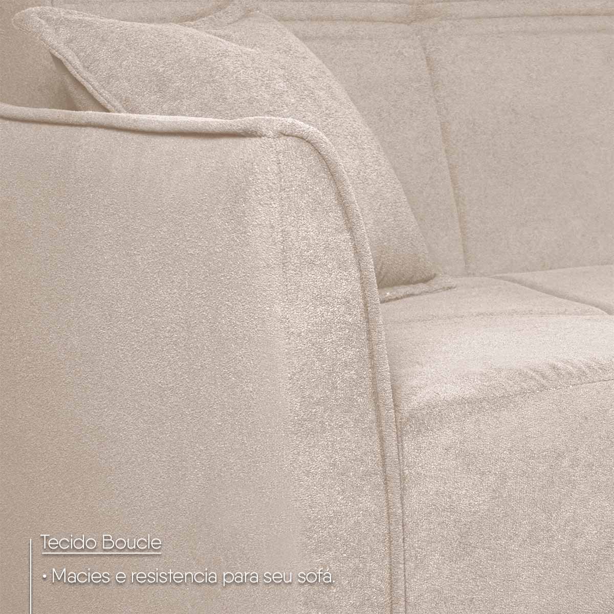 Elegância Bouclê que combina com tudo.