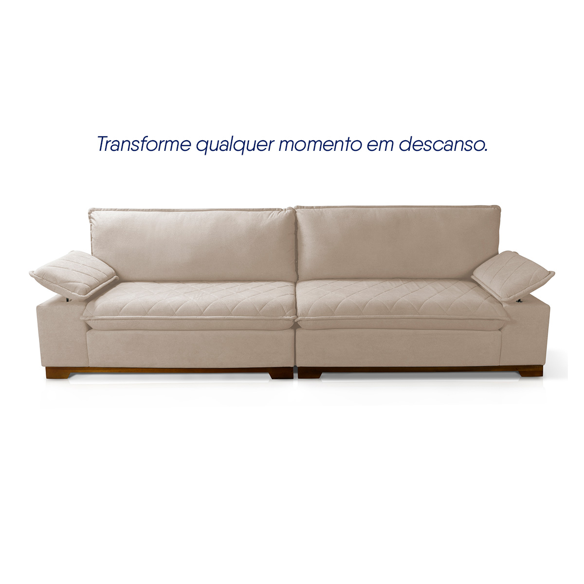 Um Sofá que Define o Ambiente.