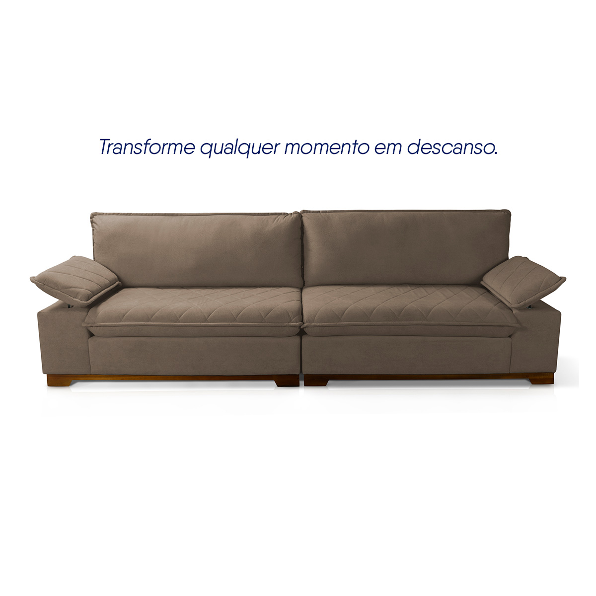 Um Sofá que Define o Ambiente.