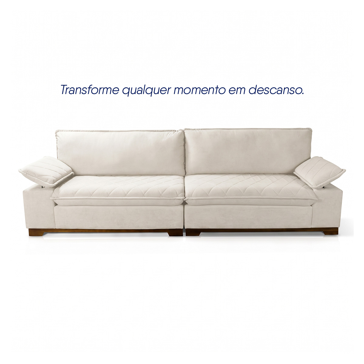 Um Sofá que Define o Ambiente.